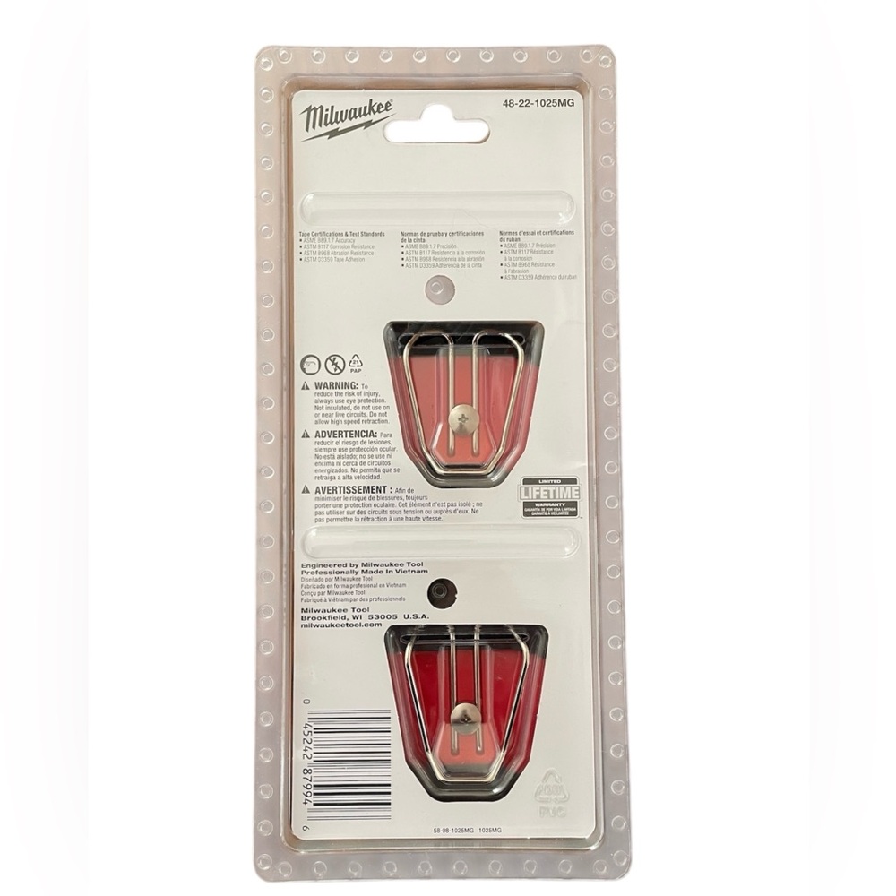 NWT TWO PACK Milwaukee 25’ Tape Measure - Picture 2 of 5